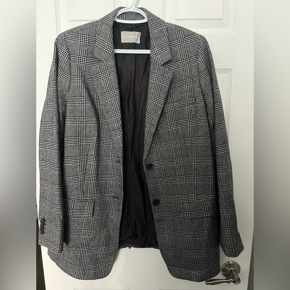 Everlane Glen Plaid Blazer